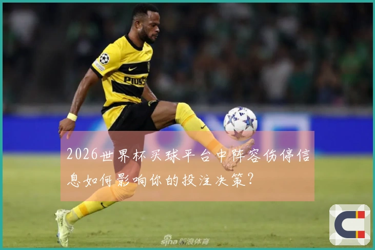 2026世界杯买球平台中阵容伤停信息如何影响你的投注决策?